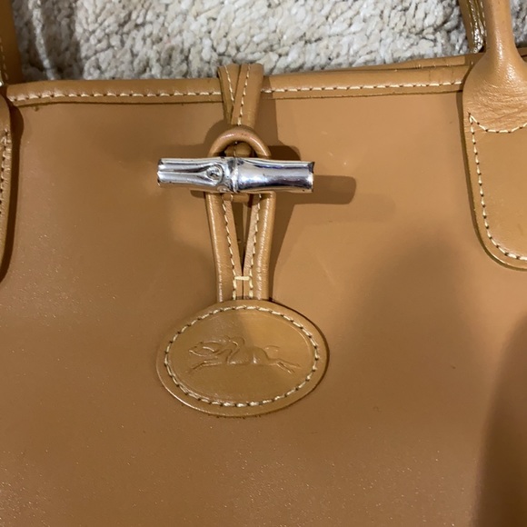 LONGCHAMP Medium Roseau Leather Tote  GUC - Picture 3 of 8